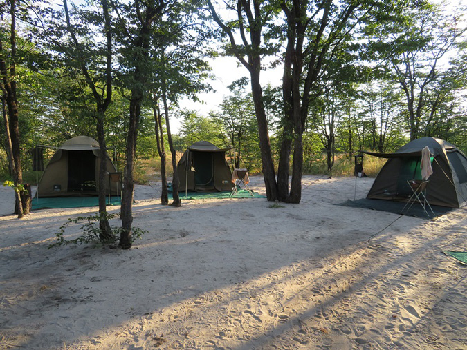 Go Camping in Botswana
