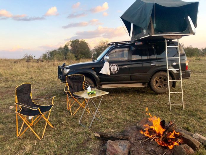 rooftop tent land cruiser